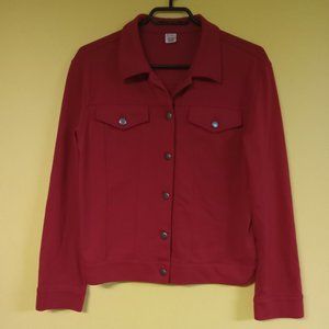 Red jacket size medium